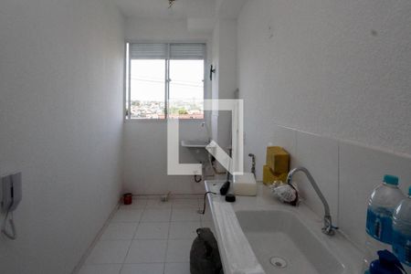 Cozinha de apartamento para alugar com 2 quartos, 45m² em Jardim Imperador (zona Leste), São Paulo