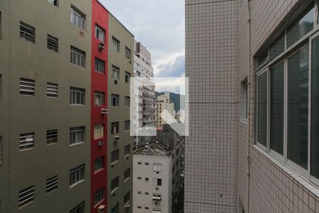 Vista de apartamento para alugar com 2 quartos, 100m² em José Menino, Santos