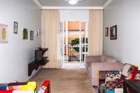 Sala de apartamento para alugar com 3 quartos, 95m² em Centro, Guarujá