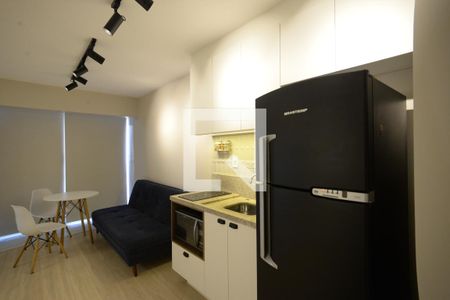 Studio à venda com 32m², 1 quarto e sem vagaCozinha