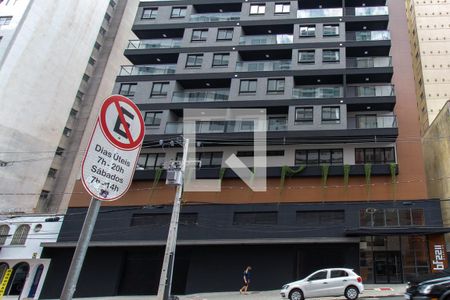 Studio para alugar com 26m², 1 quarto e sem vaga Studio para alugar com 26m², 1 quarto e sem vagaFachado do condomínio