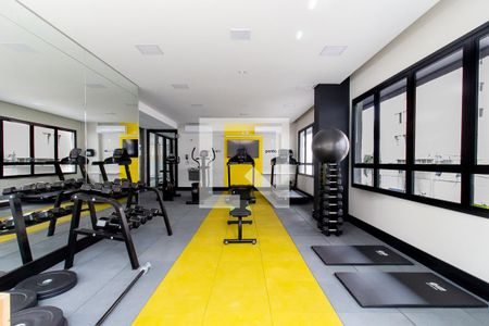 Studio para alugar com 26m², 1 quarto e sem vaga Studio para alugar com 26m², 1 quarto e sem vagaÁrea comum - Academia