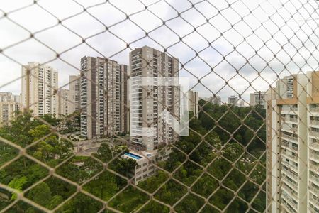 Vista da Varanda de apartamento para alugar com 4 quartos, 170m² em Vila Andrade, São Paulo