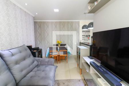 Sala de apartamento à venda com 2 quartos, 50m² em Vila Praia, São Paulo