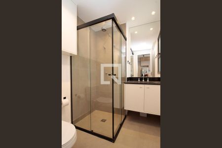 Banheiro de kitnet/studio à venda com 0 quarto, 25m² em Consolação, São Paulo