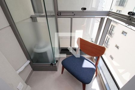 Varanda de kitnet/studio à venda com 0 quarto, 25m² em Consolação, São Paulo