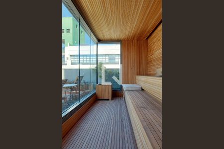 Studio para alugar com 25m², 0 quarto e sem vaga Studio para alugar com 25m², 0 quarto e sem vagaSauna