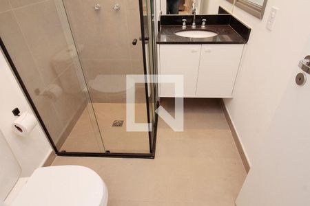 Banheiro de kitnet/studio à venda com 0 quarto, 25m² em Consolação, São Paulo