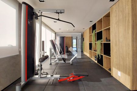 Studio para alugar com 25m², 0 quarto e sem vaga Studio para alugar com 25m², 0 quarto e sem vagaAcademia