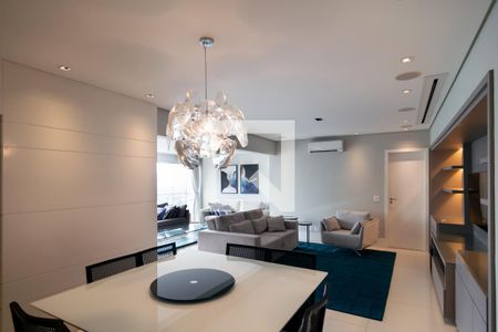 Sala de apartamento para alugar com 2 quartos, 107m² em Cidade Monções, São Paulo