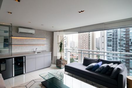 Varanda de apartamento para alugar com 2 quartos, 107m² em Cidade Monções, São Paulo