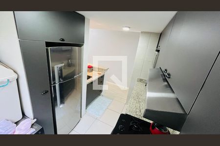 Cozinha de apartamento para alugar com 2 quartos, 87m² em Passo do Feijó, Alvorada