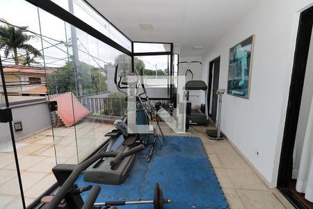 Casa à venda com 269m², 4 quartos e 3 vagasAcademia - Varanda da Suíte 4