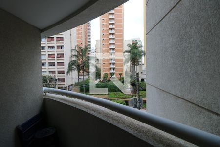 Varanda da Sala de apartamento para alugar com 1 quarto, 36m² em Perdizes, São Paulo