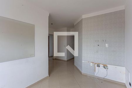 Sala de apartamento para alugar com 2 quartos, 60m² em Vila Alzira, Santo André