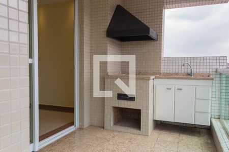 Varanda da Sala e Quarto de apartamento para alugar com 3 quartos, 130m² em Jardim Maria Adelaide, São Bernardo do Campo