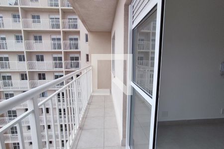Varanda da Sala de apartamento para alugar com 1 quarto, 29m² em Vila Ré, São Paulo