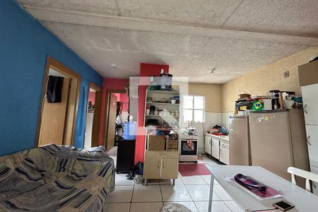 Sala de Estar de apartamento para alugar com 2 quartos, 60m² em Campina, São Leopoldo