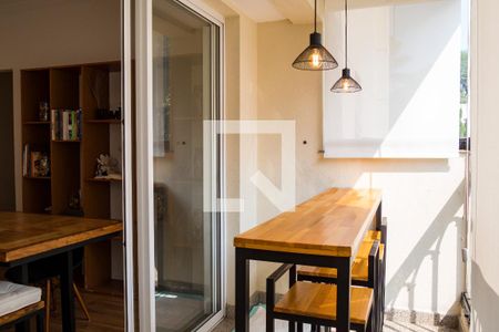 Apartamento à venda com 163m², 3 quartos e 2 vagasVaranda da Sala de Jantar