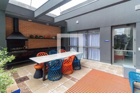 Studio para alugar com 25m², 1 quarto e sem vaga Studio para alugar com 25m², 1 quarto e sem vagaChurrasqueira do salão