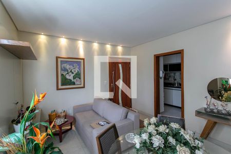 Sala de apartamento para alugar com 2 quartos, 100m² em Serrano, Belo Horizonte