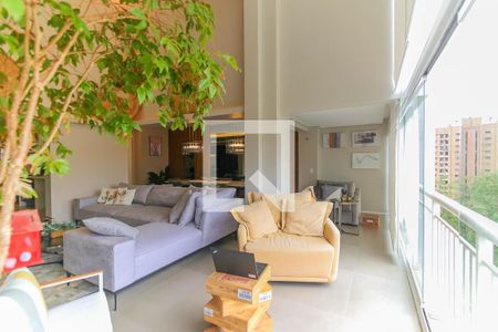Varanda da Sala de apartamento à venda com 2 quartos, 174m² em Vila Suzana, São Paulo