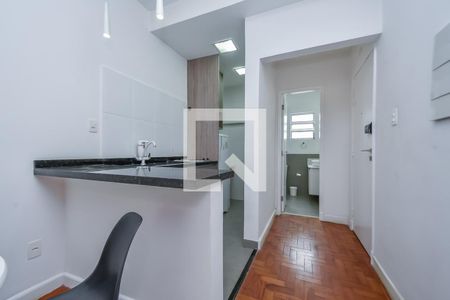 Studio à venda com 47m², 1 quarto e sem vagaCozinha