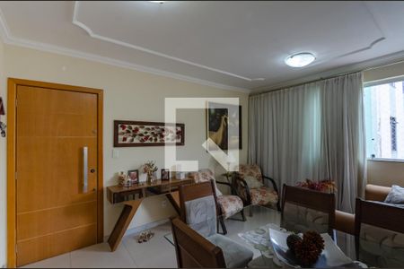 Sala de apartamento à venda com 3 quartos, 66m² em Santa Mônica, Belo Horizonte