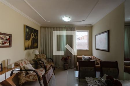 Sala de apartamento à venda com 3 quartos, 66m² em Santa Mônica, Belo Horizonte