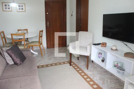 Sala de apartamento para alugar com 1 quarto, 46m² em Itararé, São Vicente