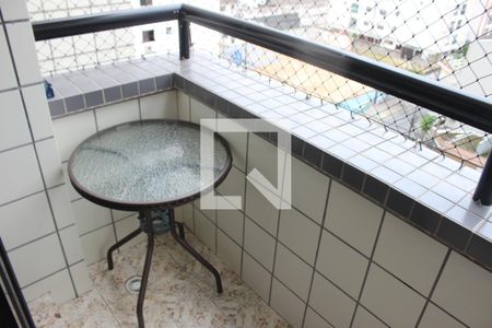 Varanda de apartamento para alugar com 1 quarto, 46m² em Itararé, São Vicente