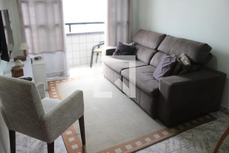 Sala de apartamento para alugar com 1 quarto, 46m² em Itararé, São Vicente