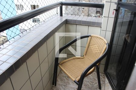 Varanda de apartamento para alugar com 1 quarto, 46m² em Itararé, São Vicente