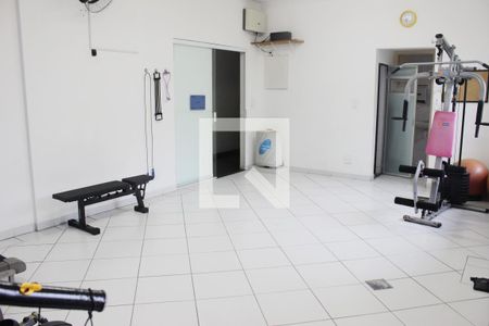 Área comum - Academia de apartamento para alugar com 1 quarto, 46m² em Itararé, São Vicente