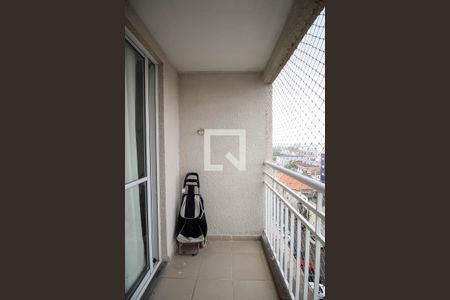 Varanda da Sala de apartamento para alugar com 2 quartos, 48m² em Luz, São Paulo
