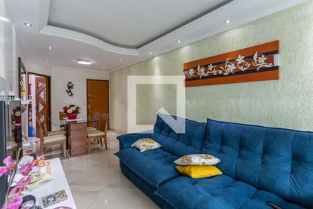 Sala de apartamento à venda com 2 quartos, 122m² em Jardim Stella, Santo André