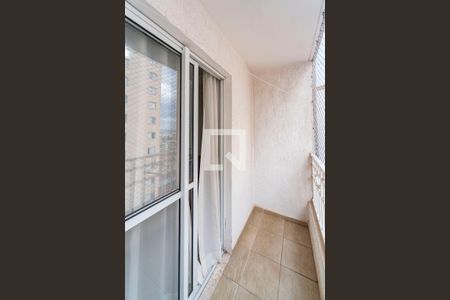 Varanda da Sala de apartamento para alugar com 2 quartos, 73m² em Vila Leopoldina, Santo André