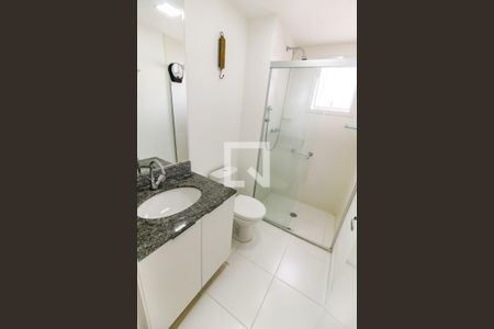 Banheiro da Suíte de apartamento à venda com 3 quartos, 92m² em Jardim Caboré, São Paulo