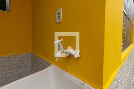 Casa para alugar com 115m², 2 quartos e 2 vagasDetalhe da área de serviço