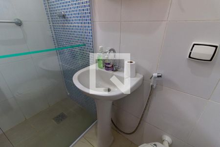 Casa para alugar com 115m², 2 quartos e 2 vagasDetalhe do banheiro