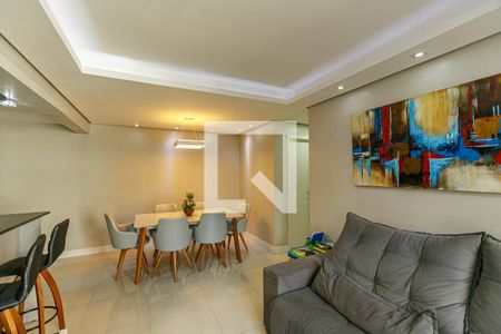 Sala de apartamento à venda com 3 quartos, 75m² em Jardim Carvalho, Porto Alegre