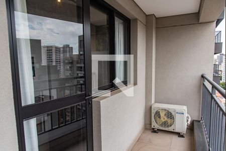 Varanda de kitnet/studio para alugar com 1 quarto, 21m² em Vila Mariana, São Paulo