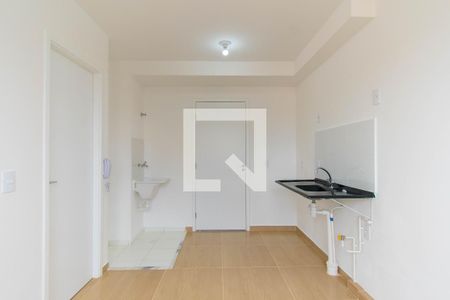Apartamento para alugar com 24m², 1 quarto e sem vaga Apartamento para alugar com 24m², 1 quarto e sem vagaCozinha e Área de Serviço