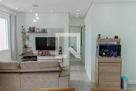 Sala  de apartamento à venda com 2 quartos, 67m² em Vila Marina, São Paulo