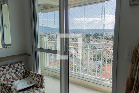 Sala  de apartamento à venda com 2 quartos, 67m² em Vila Marina, São Paulo