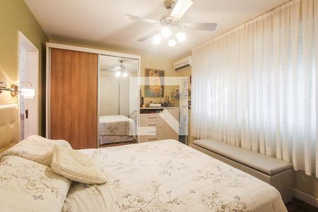 Suite de apartamento à venda com 3 quartos, 120m² em Petrópolis, Porto Alegre