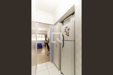 Studio à venda com 33m², 1 quarto e sem vagaCozinha - Geladeira