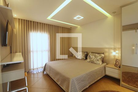 Suíte 1 - Quarto de casa à venda com 3 quartos, 258m² em Vila Curuçá, Santo André