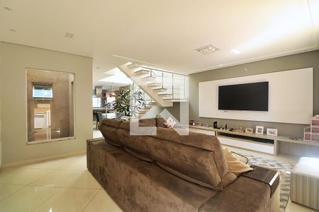 Sala de casa à venda com 3 quartos, 258m² em Vila Curuçá, Santo André