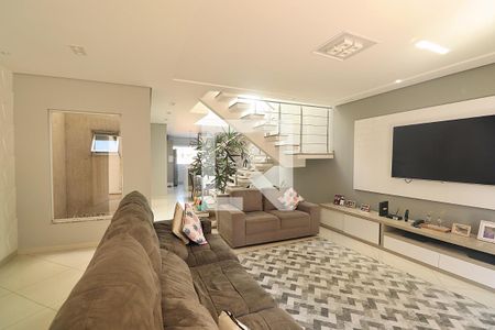 Sala de casa à venda com 3 quartos, 258m² em Vila Curuçá, Santo André